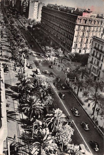 Barcelona Avenida del Generalisimo Franco 1952