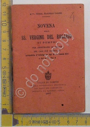 Bartolo Longo - Novena alla SS. Vergine del Rosario di … | Immagine principale