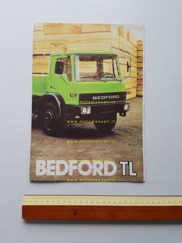 Bedford autocarri modelli TL 1980 depliant francese originale