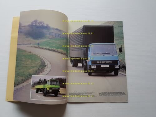 Bedford autocarri modelli TL 1980 depliant francese originale