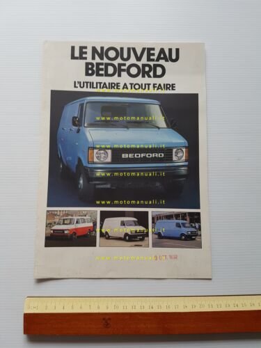 Bedford furgoni 1981 depliant francese originale