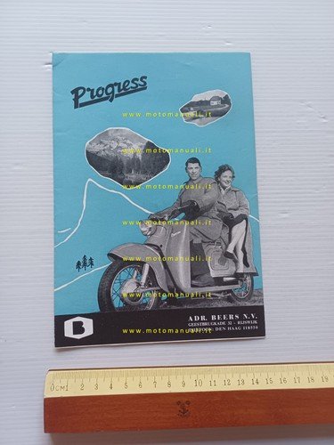 Beers scooter Progress 150 - 175 depliant OLANDESE originale