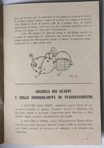 Benelli - Motoleggera B - libretto istruzioni - Anastatica | Immagine Gallery 2