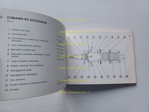 Benelli 124 - 304 1982 manuale uso manutenzione libretto istruzioni …