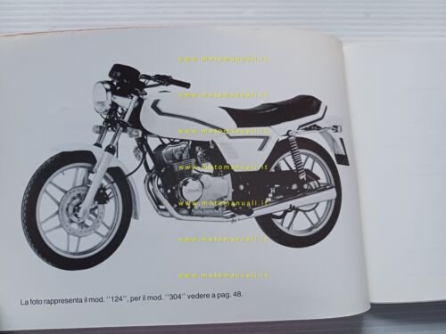 Benelli 124 - 304 1982 manuale uso manutenzione libretto istruzioni …