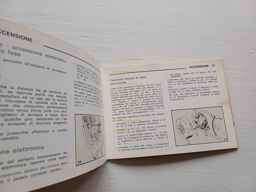 Benelli 125 -250 2C Elettronica 1977 manuale uso manutenzione libretto …