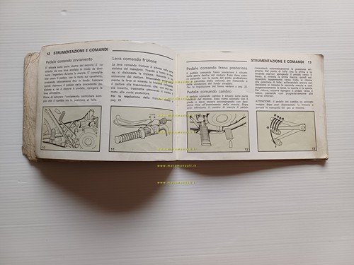 Benelli 125 -250 2C Elettronica freno disco 1975 manuale uso …