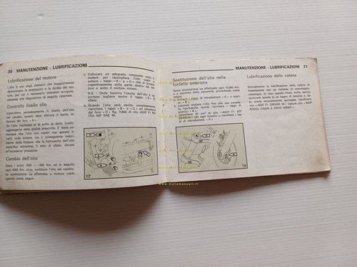 Benelli 125 -250 2C Elettronica freno disco 1975 manuale uso …