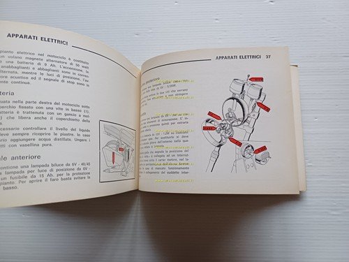 Benelli 125-250 2C 1a serie 1973 manuale uso manutenzione libretto …