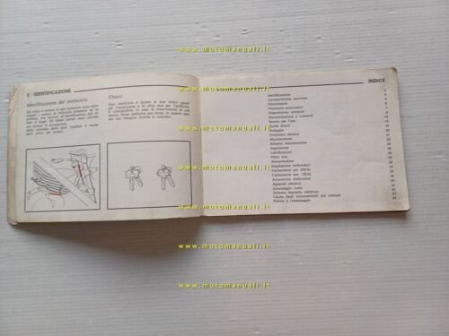 Benelli 125-250 2C Elettronica 1974 freno tamburo manuale uso libretto …