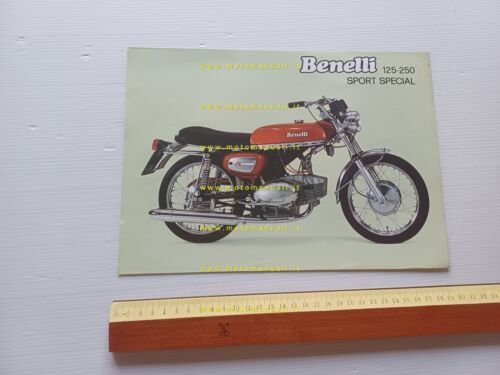 Benelli 125-250 Sport Special anni 70 depliant ITALIANO originale