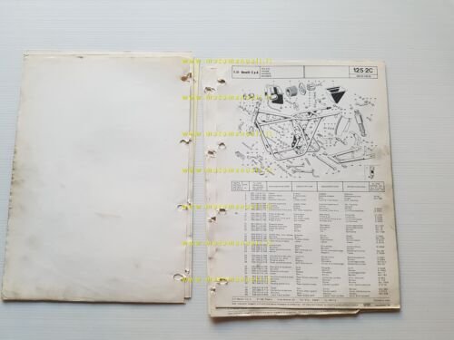 Benelli 125 2C Freno Disco - SE 1976 catalogo ricambi …