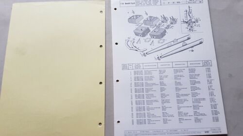 Benelli 125 2C puntine catalogo ricambi originale moto spare parts …