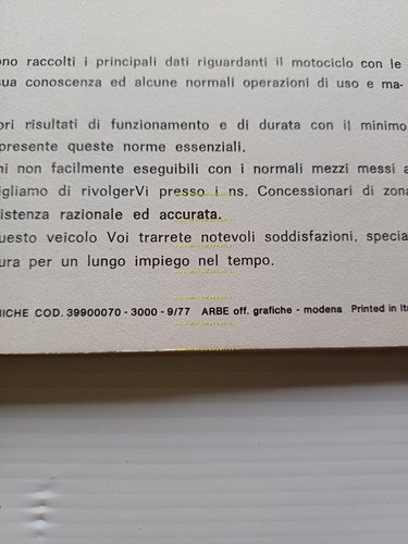 Benelli 125 2C SE - 250 2C Elettronica 1977 manuale …