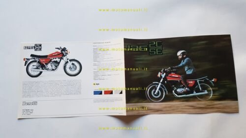 Benelli 125 2C SE depliant ITALIANO originale