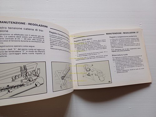 Benelli 125 2C Sport 1980 manuale uso manutenzione libretto istruzioni …