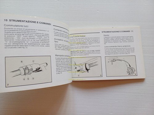 Benelli 125 2C Sport 1981 manuale uso manutenzione libretto Italiano …