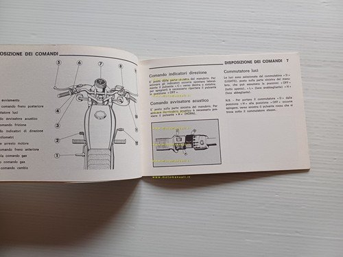 Benelli 125 2T Turismo 1976 manuale uso manutenzione libretto italiano …