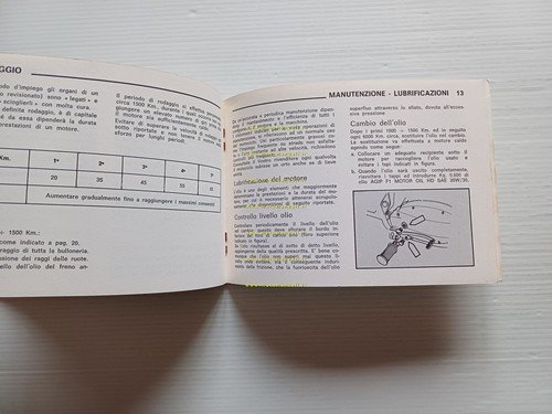 Benelli 125 2T Turismo 1976 manuale uso manutenzione libretto italiano …