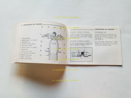 Benelli 125 2T Turismo 1976 manuale uso manutenzione libretto originale