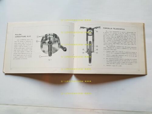 Benelli 125 4T Normale - Sport 1960 manuale uso manutenzione …