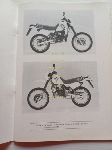 Benelli 125 BX 1987 Manuale Officina italiano originale