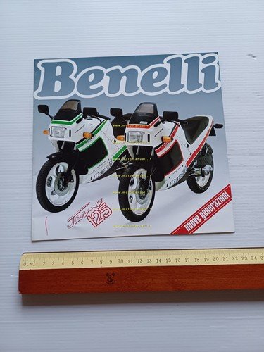 BENELLI 125 JARNO 1988 depliant italiano originale