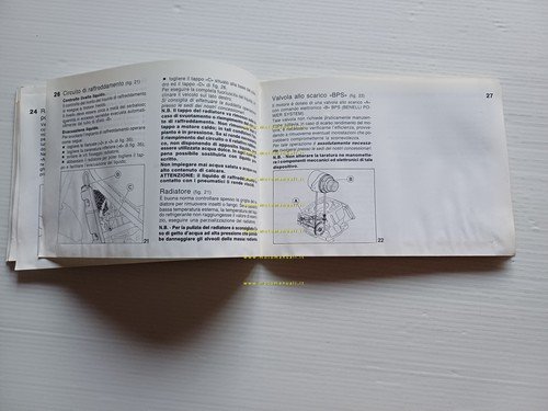 Benelli 125 Jarno 1988 manuale uso manutenzione libretto istruzioni originale