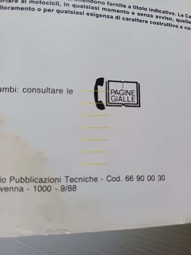 Benelli 125 Jarno 1988 manuale uso manutenzione libretto istruzioni originale