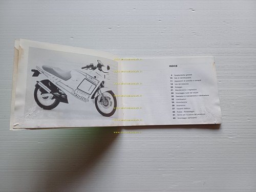 Benelli 125 Jarno 1988 manuale uso manutenzione libretto istruzioni originale