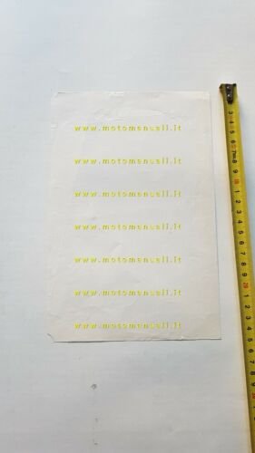 Benelli 125 Leoncino 1968 depliant italiano moto originale brochure