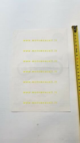 Benelli 125 Leoncino 1970 depliant originale italiano moto brochure