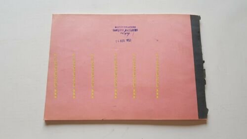Benelli 125 Leoncino Motocarro 1953 catalogo ricambi spare parts catalogue
