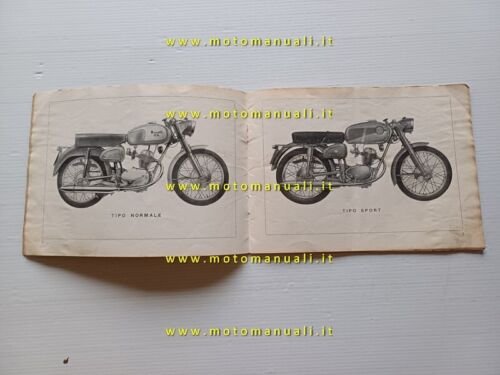 Benelli 125 Normale - Sport 1960 manuale uso manutenzione originale …