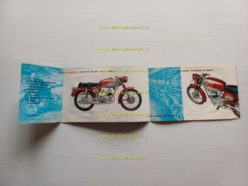 Benelli 125 Nuovo Leoncino 1964 depliant italiano originale