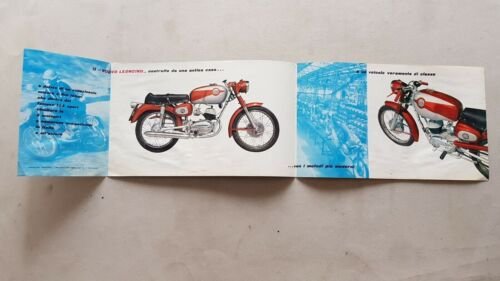 Benelli 125 Nuovo Leoncino 1964 depliant originale moto genuine brochure