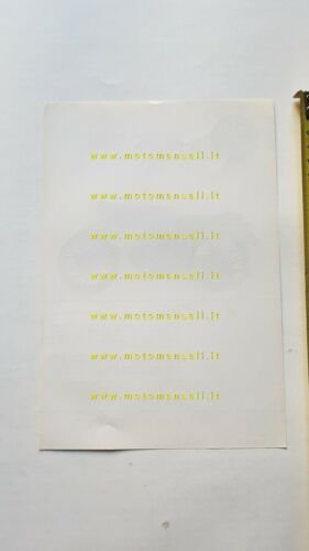 Benelli 125 Sport Special 1970 depliant originale italiano moto brochure