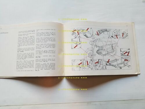 Benelli 125 Sport Special 1970 manuale uso manutenzione libretto originale