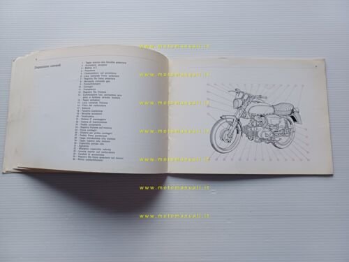 Benelli 125 Sport Special 1973 manuale uso manutenzione libretto originale