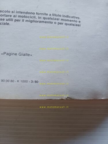 Benelli 125 T 2C 1980 manuale uso manutenzione libretto originale