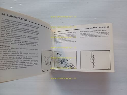 Benelli 125 T 2C 1980 manuale uso manutenzione libretto originale