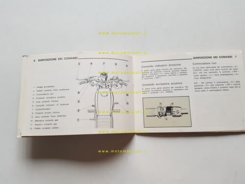 Benelli 125 Turismo manuale uso manutenzione libretto originale