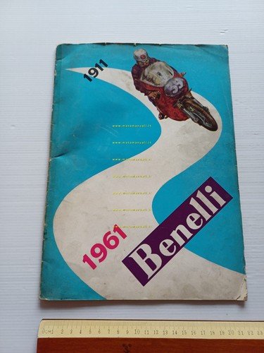 Benelli 1911-1961 Rivista Aziendale del cinquantenario originale depliant