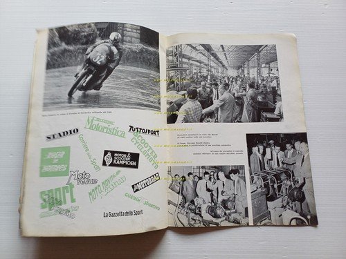 Benelli 1911-1961 Rivista Aziendale del cinquantenario originale depliant