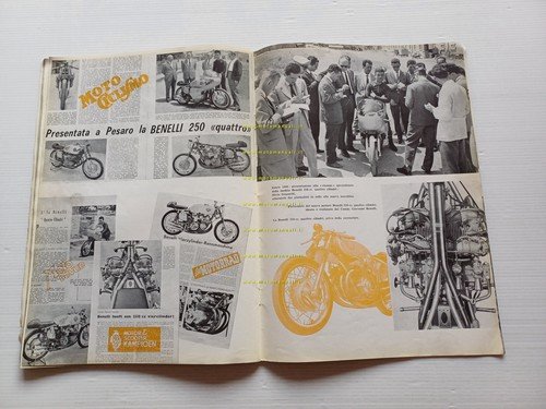 Benelli 1911-1961 Rivista Aziendale del cinquantenario originale depliant