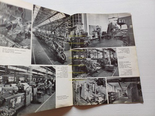 Benelli 1911-1961 Rivista Aziendale del cinquantenario originale depliant