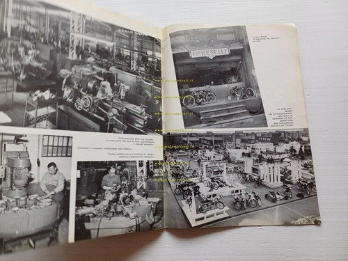 Benelli 1911-1961 Rivista Aziendale del cinquantenario originale depliant