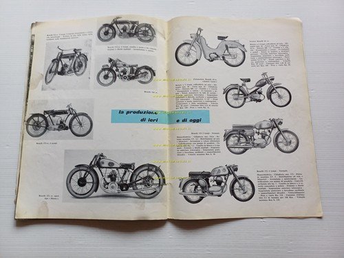 Benelli 1911-1961 Rivista Aziendale del cinquantenario originale depliant