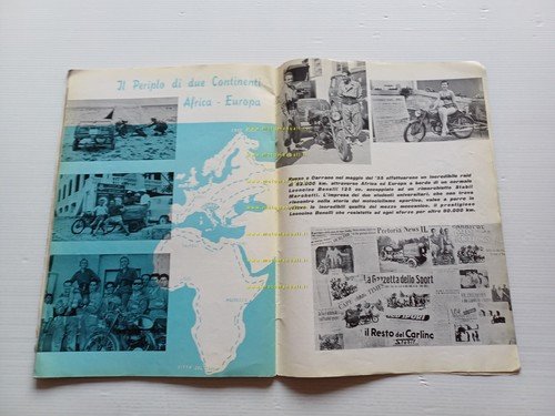 Benelli 1911-1961 Rivista Aziendale del cinquantenario originale depliant