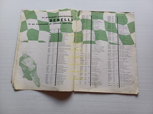Benelli 1911-1961 Rivista Aziendale del cinquantenario originale depliant